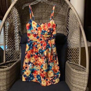 Bright flower dress
